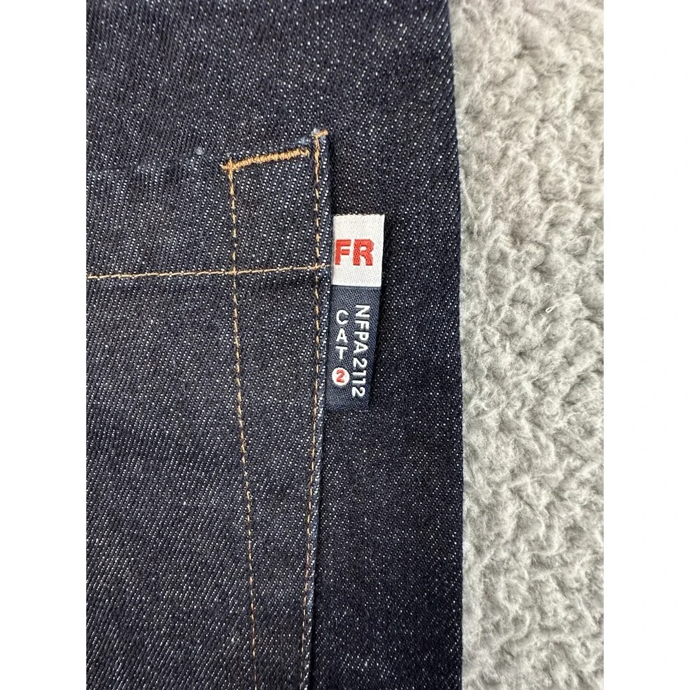 Bocomal FR Jeans Mens 42x30 Blue Denim Flame Resistant CAT 2 Workwear Work NEW